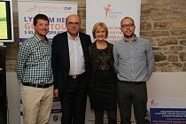 Partneři tour Zbyněk Šoulák a Marie Šouláková za Slunečné terasy s organizátory z Bestalent Golf